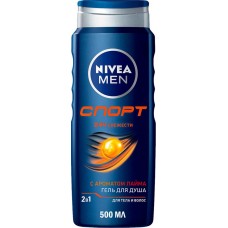 Гель для душа мужской NIVEA Спорт, 500мл в магазинах Лента