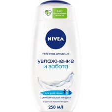 Гель для душа NIVEA Увлажнение и забота с маслом миндаля, 250мл в магазинах Лента