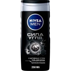 Гель для душа мужской NIVEA Сила угля, 250мл в магазинах Лента