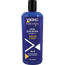 Гель для душа VIKING 4в1 Sport Energy, 300мл в магазинах Лента