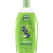 Гель для душа ЧИСТАЯ ЛИНИЯ Пробуждающий Смородина и ледниковая вода, 750мл в магазинах Лента