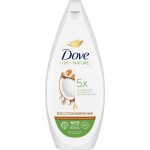 Крем-гель для душа DOVE Ритуал красоты Восстановление Кокос и миндальное молочко, бессульфатный, 250мл