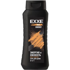 Гель для душа мужской EXXE MEN Energy Сила и энергия 2в1, 400мл в магазинах Лента