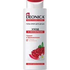 Гель-крем для душа DEONICA Уход и обновление, 250мл в магазинах Лента