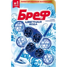 Блок для унитаза БРЕФ Color Aktiv с хлор-компонентом, 2x50г в магазинах Лента