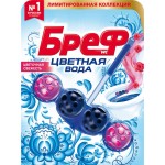 Блок для унитаза БРЕФ Color Aktiv Цветочная Свежесть, 50г
