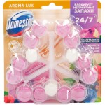 Блок для унитаза DOMESTOS Power 5 trio Сказочный аромат, 150г