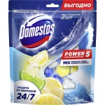 Блок для унитаза DOMESTOS Power 5 Океан, лимон, 5шт