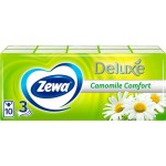 Платочки бумажные ZEWA Deluxe Ромашка, 10шт
