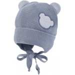 Шапка зимняя детская LITTLE TIMES синяя, Арт. HBLT-winter20-blue