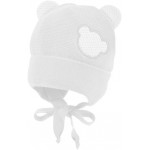 Шапка зимняя детская LITTLE TIMES белая, Арт. HGLT-winter20-white