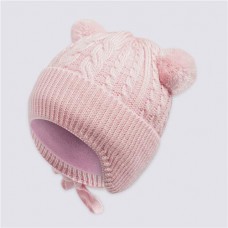 Шапка для девочки LITTLE TIMES р. 44–48, розовая, Арт. LT-W-G01 в магазинах Лента