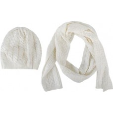 Комплект женский, шапка и шарф, Арт. 46225 в магазинах Лента