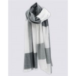 Шарф INWIN Accessories, серый, Арт. LA376-4130 Шарф INWIN Accessories, серый, Арт. LA376-4130