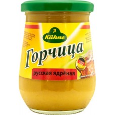 Горчица ядреная KUHNE Русская, 250мл в магазинах Лента