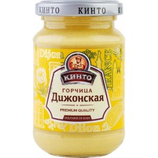 Горчица КИНТО Дижонская острая, 170мл в магазинах Лента