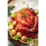 Цыпленок Новогодний с яблоками и черносливом, весовой Цыпленок Новогодний с яблоками и черносливом, весовой