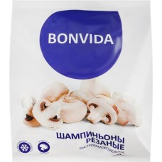Шампиньоны замороженные BONVIDA резаные, 1,5кг в магазинах Лента