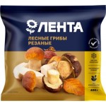 Смесь из лесных грибов ЛЕНТА резаная, 400г Смесь из лесных грибов ЛЕНТА резаная, 400г