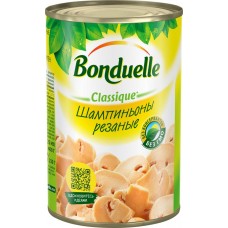 Шампиньоны консервированные BONDUELLE Classique, резаные, 400г в магазинах Лента