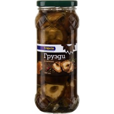 Грузди соленые ЛЕНТА, 580мл в магазинах Лента
