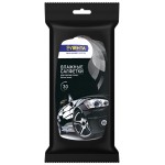 Салфетки влажные ЛЕНТА для очистки стекол, зеркал, фар, 30шт