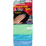 Набор салфеток AUTOSTANDART из микрофибры Арт. 109400, 3шт