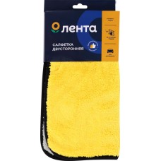 Салфетка двухсторонняя ЛЕНТА 30х30см, микрофибра, Арт. 610507-6 в магазинах Лента