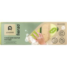 Губка для посуды ATMOSPHERE Frenzo, крупнопористая Арт. F3170, 8шт в магазинах Лента