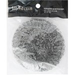 Мочалка для посуды HOMECLUB металлическая, большая