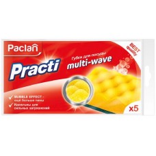 Губка для посуды PACLAN Practi Multi-Wave Арт. 409153 в магазинах Лента