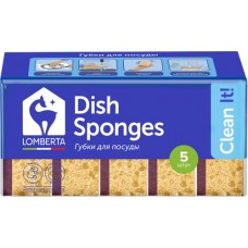 Губки кухонные LOMBERTA Лаванда, Арт. 721871, 5шт в магазинах Лента