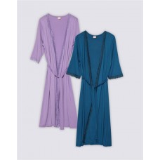 Халат женский BOMB BABY розовый, лавандовый, синий, Арт. 332 в магазинах Лента