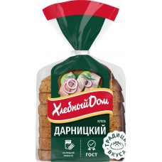 Хлеб формовой ХЛЕБНЫЙ ДОМ Дарницкий половинка, в нарезке, 325г в магазинах Лента