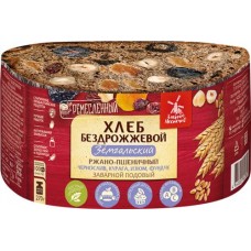 Хлеб заварной ХЛЕБНОЕ МЕСТЕЧКО Земгальский с черносливом, курагой, изюмом, фундуком, 270г в магазинах Лента