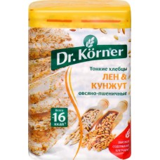 Хлебцы DR KORNER Овсяно-пшеничные со смесью семян, 100г в магазинах Лента