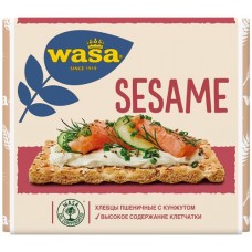 Хлебцы пшеничные WASA Sesame с посыпкой из жареного кунжута, 200г в магазинах Лента