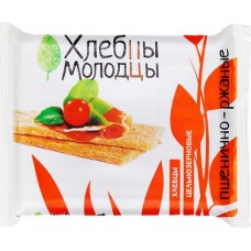Хлебцы пшенично-ржаные ХЛЕБЦЫ-МОЛОДЦЫ хрустящие, 100г в магазинах Лента