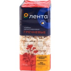 Хлебцы ЛЕНТА Гречневые, 60г в магазинах Лента