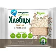 Хлебцы рисовые LETI воздушные, 60г в магазинах Лента