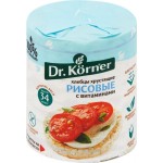 Хлебцы рисовые DR KORNER с витаминами, 100г Хлебцы рисовые DR KORNER с витаминами, 100г