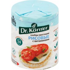 Хлебцы рисовые DR KORNER с витаминами, 100г в магазинах Лента