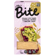 Хлебцы кукурузно-рисовые безглютеновые TAKE A BITE с морской солью, 150г в магазинах Лента