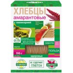 Хлебцы амарантовые DI&DI с ламинарией, 195г Хлебцы амарантовые DI&DI с ламинарией, 195г