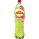 Напиток LIPTON Холодный чай со вкусом земляники и клюквы негазированный, 1.5л Напиток LIPTON Холодный чай со вкусом земляники и клюквы негазированный, 1.5л