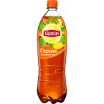 Напиток LIPTON Освежающий чай со вкусом персика негазированный, 1л
