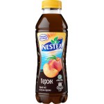 Напиток NESTEA Черный чай со вкусом персика негазированный, 0.5л Напиток NESTEA Черный чай со вкусом персика негазированный, 0.5л