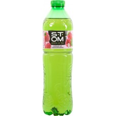 Напиток СТОМ Чай зеленый со вкусом малины, 1.5л в магазинах Лента