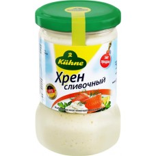 Хрен KUHNE Сливочный, 250мл в магазинах Лента