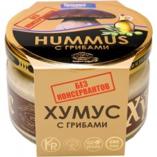 Хумус ПОЛЕЗНЫЕ ПРОДУКТЫ с грибами, 200г в магазинах Лента